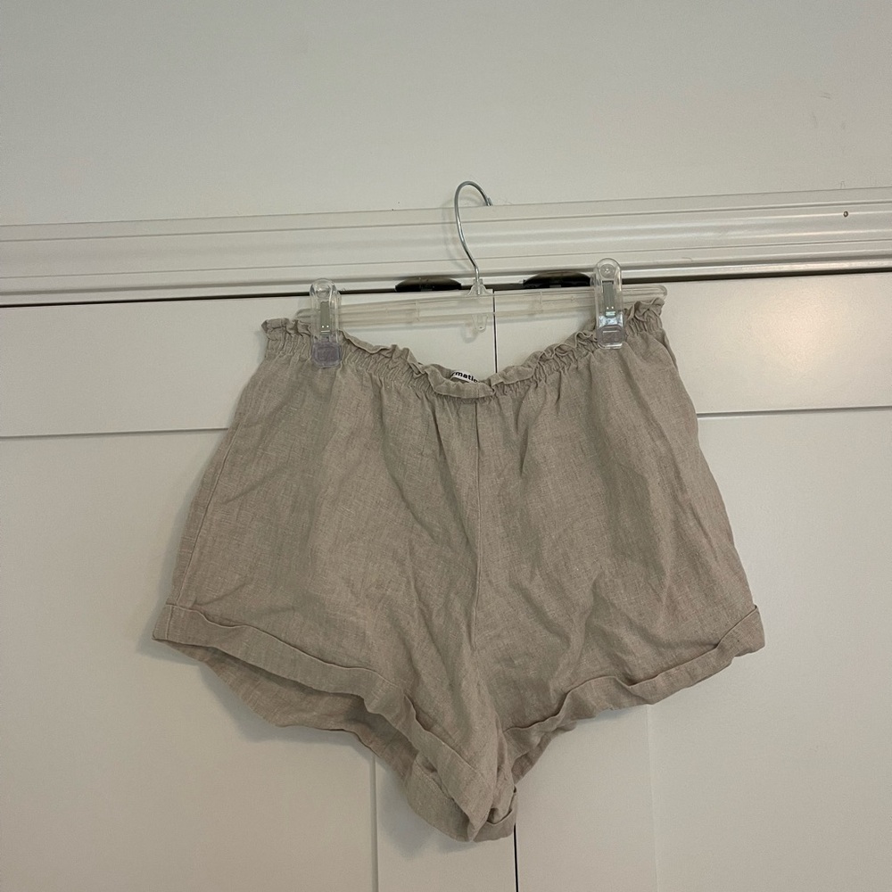 Reformation Linen Shorts